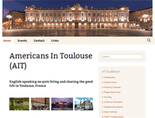 Tablet Screenshot of americansintoulouse.com